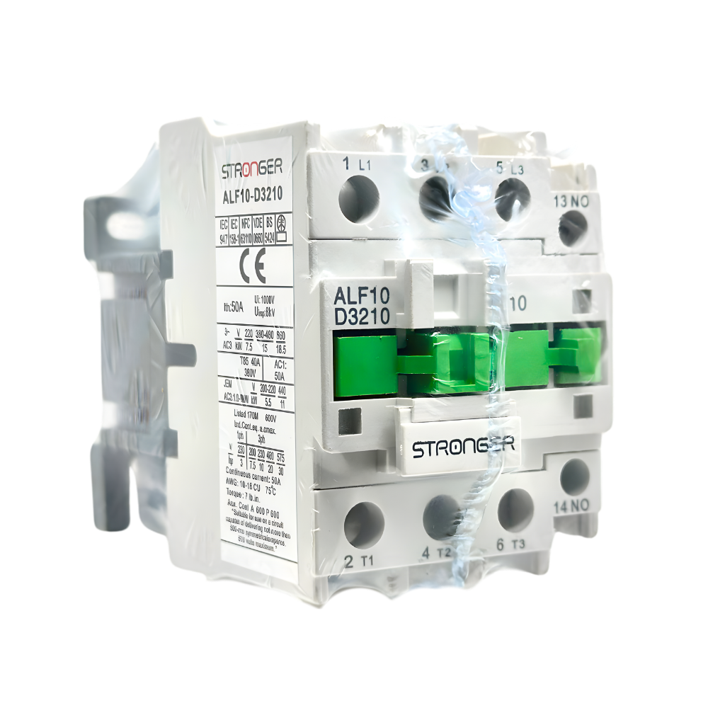 ALF10-D3210 CONTACTOR BLANCO 3P+1NO 32A 220V ALPHA - STRONGER