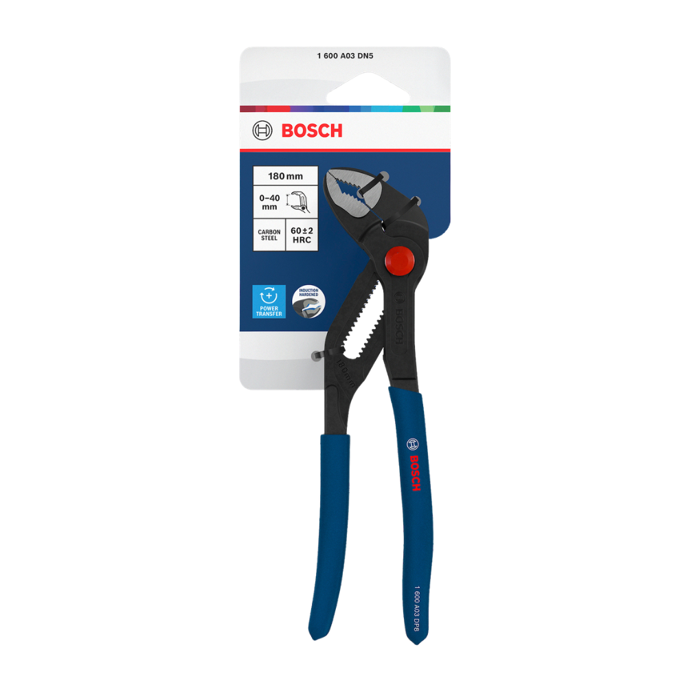 1600.A03.DN5-000 ALICATE BOMBA AGUA 180 MM MANGO MECANICO - BOSCH