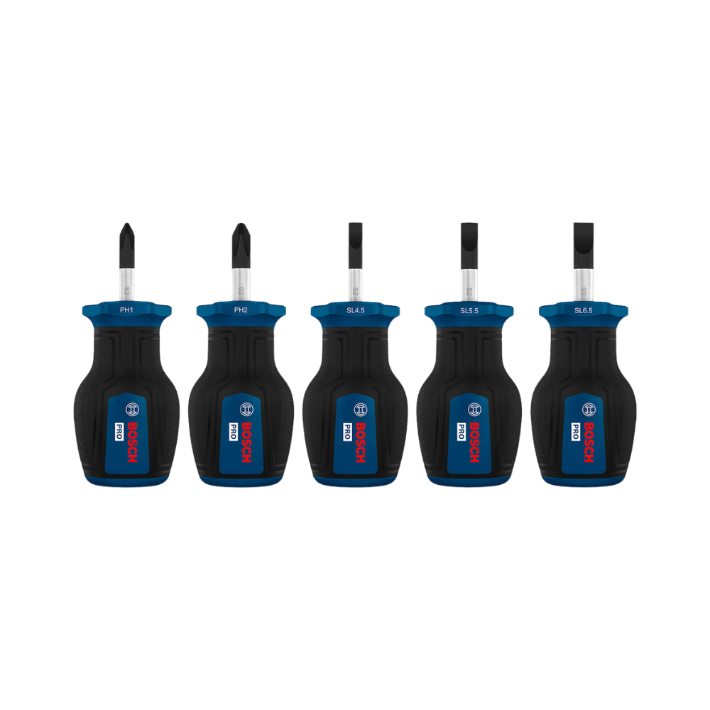 1600.A03.HU6-000 PRO JUEGO DESTORNILLADOR CORTO PH/SL X 5 PZ - BOSCH