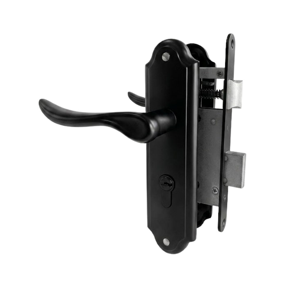 22519 KIT DUBLIN MORTISE CURVE HANDLE KT US19 - YALE