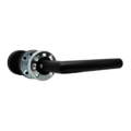 22527 KIT CERRADURA DE EMBUTIR MILAN 4 BULONES 50MM CILINDRO 70MM LLAVE-LLAVE US19 NEGRO - YALE