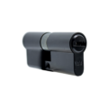 22527 KIT CERRADURA DE EMBUTIR MILAN 4 BULONES 50MM CILINDRO 70MM LLAVE-LLAVE US19 NEGRO - YALE