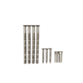22527 KIT CERRADURA DE EMBUTIR MILAN 4 BULONES 50MM CILINDRO 70MM LLAVE-LLAVE US19 NEGRO - YALE