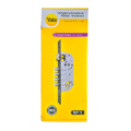 22527 KIT CERRADURA DE EMBUTIR MILAN 4 BULONES 50MM CILINDRO 70MM LLAVE-LLAVE US19 NEGRO - YALE