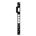 22527 KIT CERRADURA DE EMBUTIR MILAN 4 BULONES 50MM CILINDRO 70MM LLAVE-LLAVE US19 NEGRO - YALE