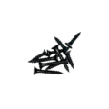 22527 KIT CERRADURA DE EMBUTIR MILAN 4 BULONES 50MM CILINDRO 70MM LLAVE-LLAVE US19 NEGRO - YALE