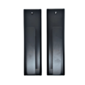 22449 KIT CERRADURA DE EMBUTIR OSLO MANIJA RECTA LLAVE-LLAVE US19 NEGRO - YALE