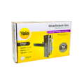 22449 KIT CERRADURA DE EMBUTIR OSLO MANIJA RECTA LLAVE-LLAVE US19 NEGRO - YALE