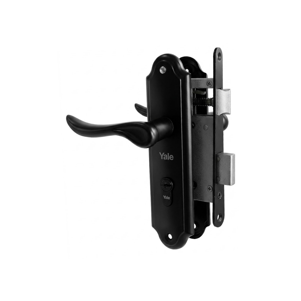 22450 KIT DUBLIN MORTISE CURVE HANDLE KK US19 - YALE