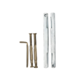 22448 KIT CERRADURA DE EMBUTIR DUBLIN MANIJA CURVA LLAVE-LLAVE US5 BRONCE ANTIGUO - YALE