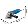 0601.398.0N0-000 AMOLADORA ANGULAR 4 1/2" 770W 12000 RPM 220V M14 GWS 770 - BOSCH