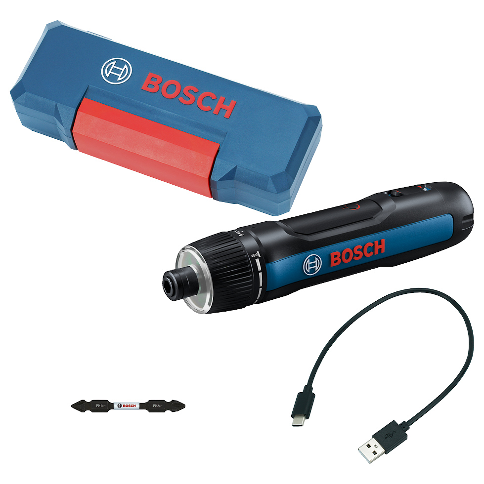 0601.9H2.2E0-000 ATORNILLADOR INALAMBRICO 1/4" 3.6V 5 NM 7 NIVELES USB-C GO 3 - BOSCH