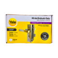 22518 KIT OSLO MORTISE SQUARE HANDLE KT US19 - YALE