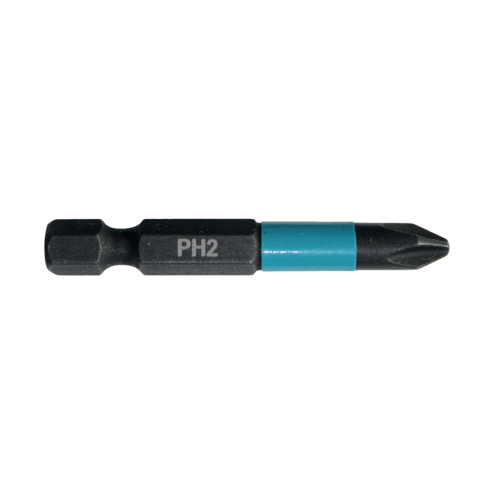 B-63725 PUNTA PHILLIPS Ph2 X 50mm. 2u. IMPACT BLACK - MAKITA