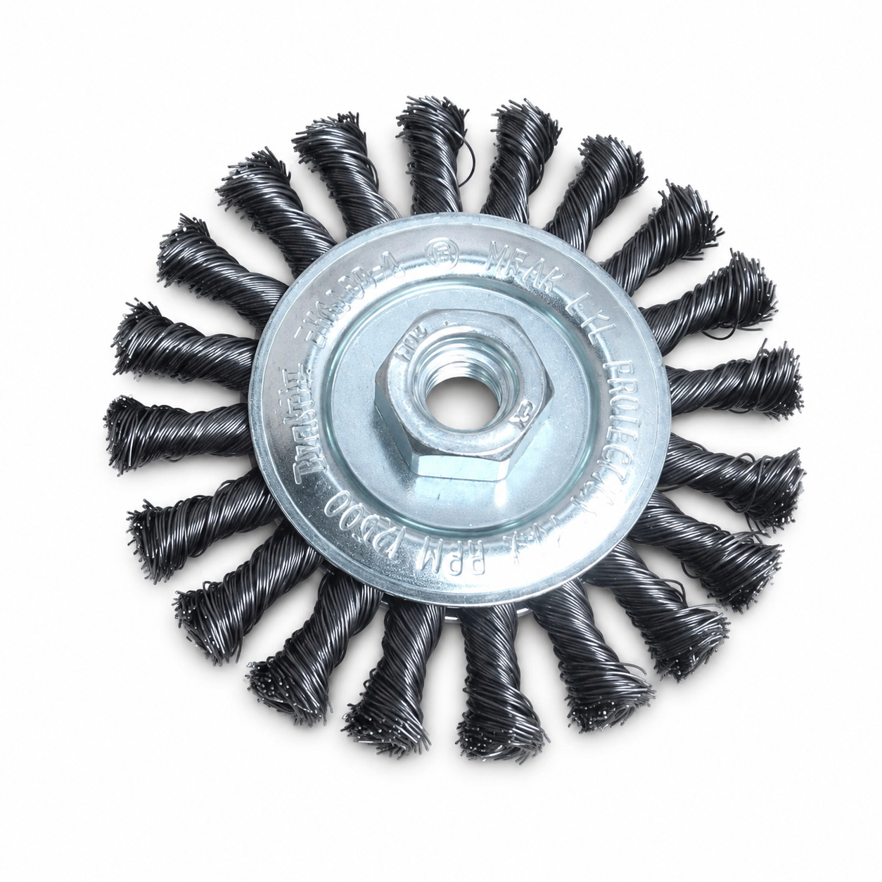 Cepillo oblicuo de acero trenzado 115 mmD-29561