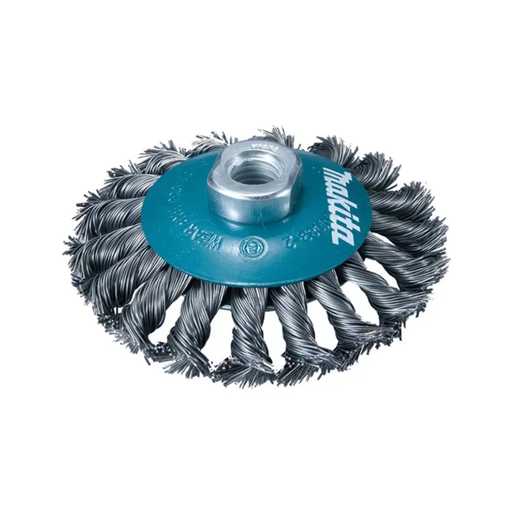 D-29561 GRATA DE RUEDA PLANA TRENZADA 115mm x M14 - MAKITA