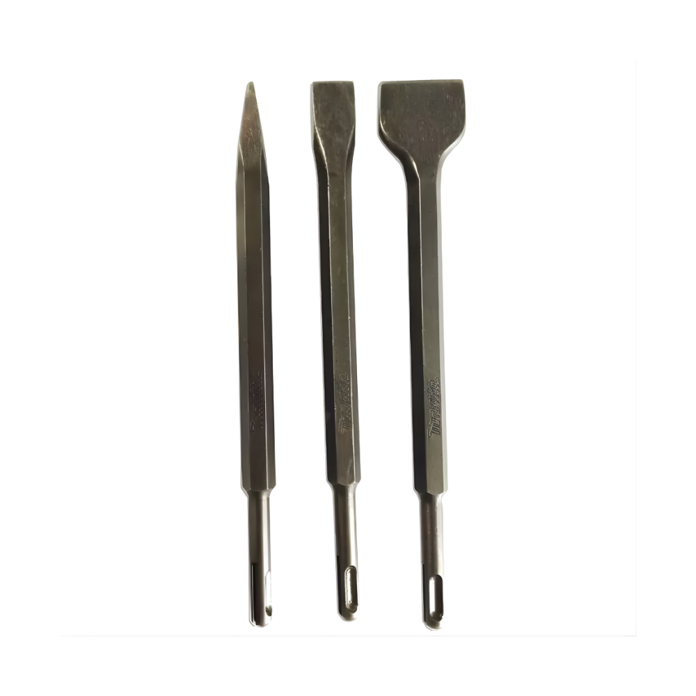 D-30134 SET 03PZS CINCEL SDS-PLUS 250mm (PUNTA,PLANA,PALA) (ENV PLAST) - MAKITA