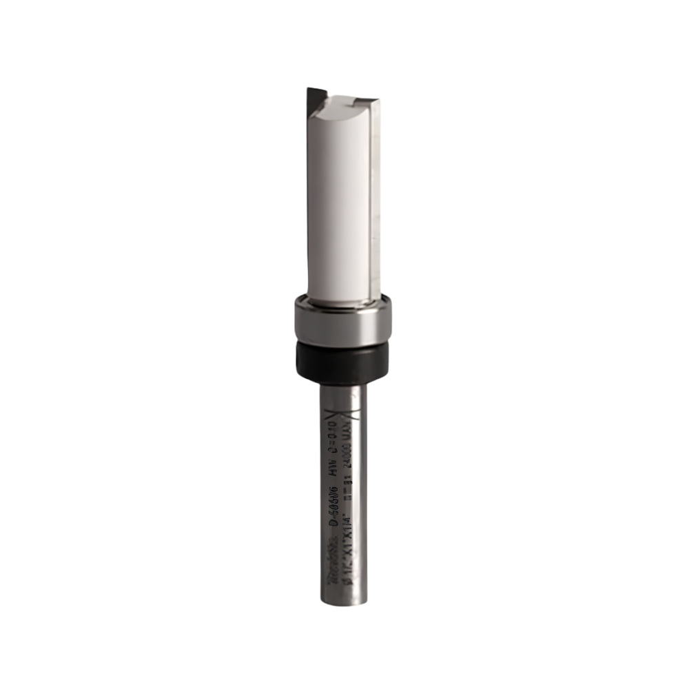 D-58506 FRESA RECTA VAST. 1/4" RECTA CANAL 1/ 2"-2F. CON RODAJE (ARRIBA) ALTURA FILO 1