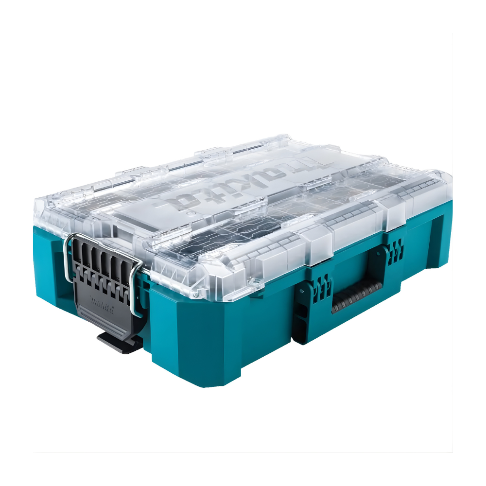 T-90043 MAKTRAK SISTEMA MODULAR CAJA DE TRANSPORTE MEDIANA ORGANIZADORA CAPACIDAD 50LBS - MAKITA