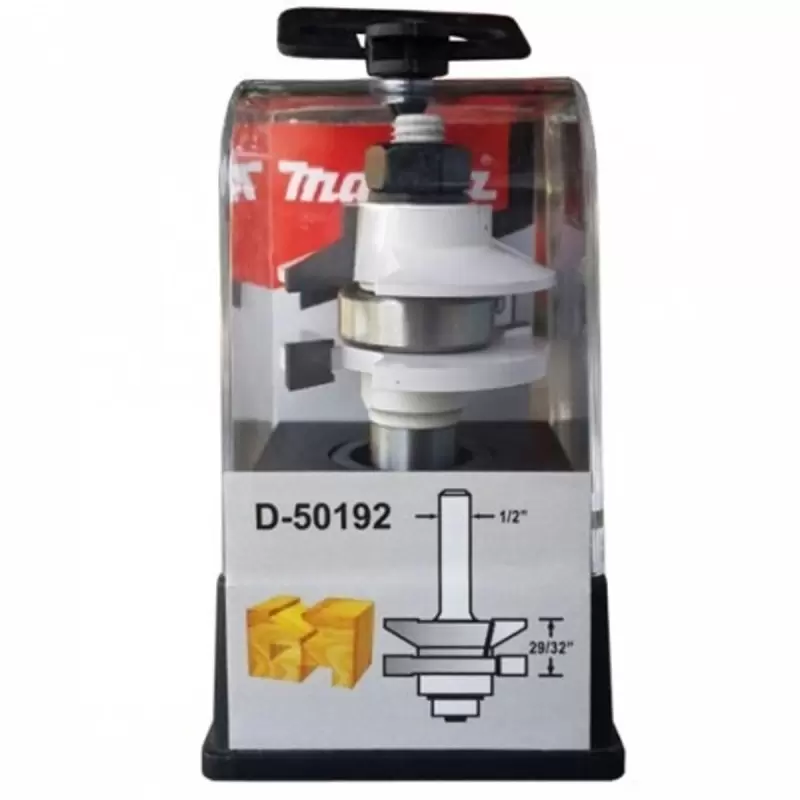 D-50192 FRESA VAST 1/2" REFILADO 29/32" CON RODAJE REVERSIBLE - MAKITA