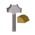 D-49753 FRESA "OVOLO BIT DIAMETER 1" LENGTH 17/32" OVERALL LENGTH 1-13/16" - MAKITA
