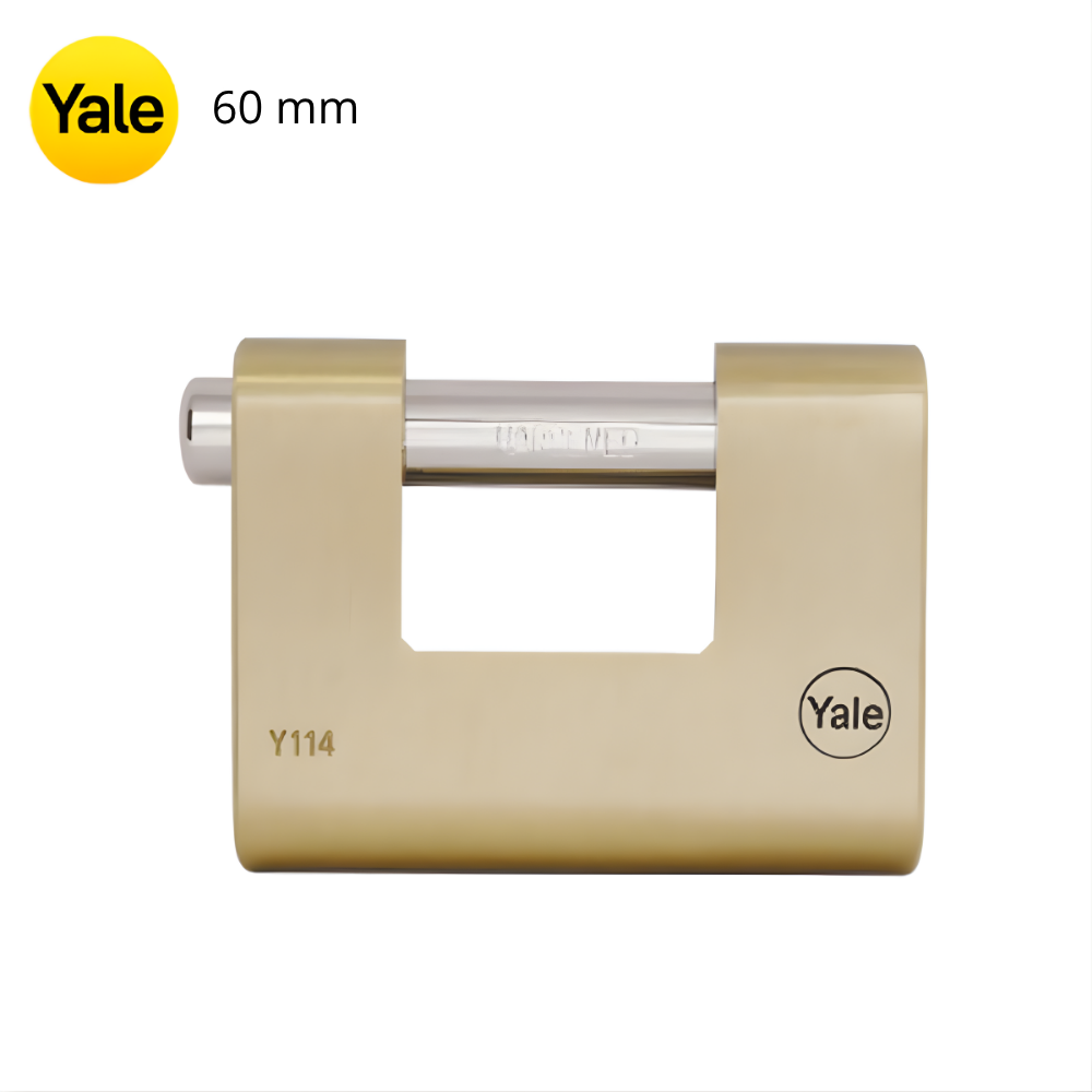 8935 CANDADO 114 BRONCE JUMBO 60MM (BLISTER) – YALE