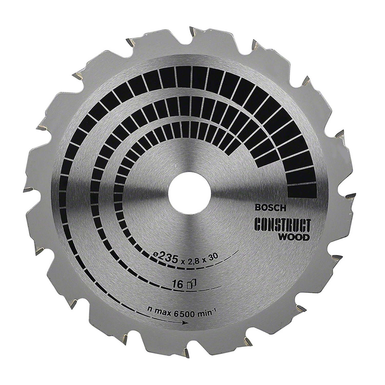 2608.640.636-000 DISCO SIERRA CIRCULAR PRO CONSTRUCT WOOD 9-1/4" X 16D - BOSCH