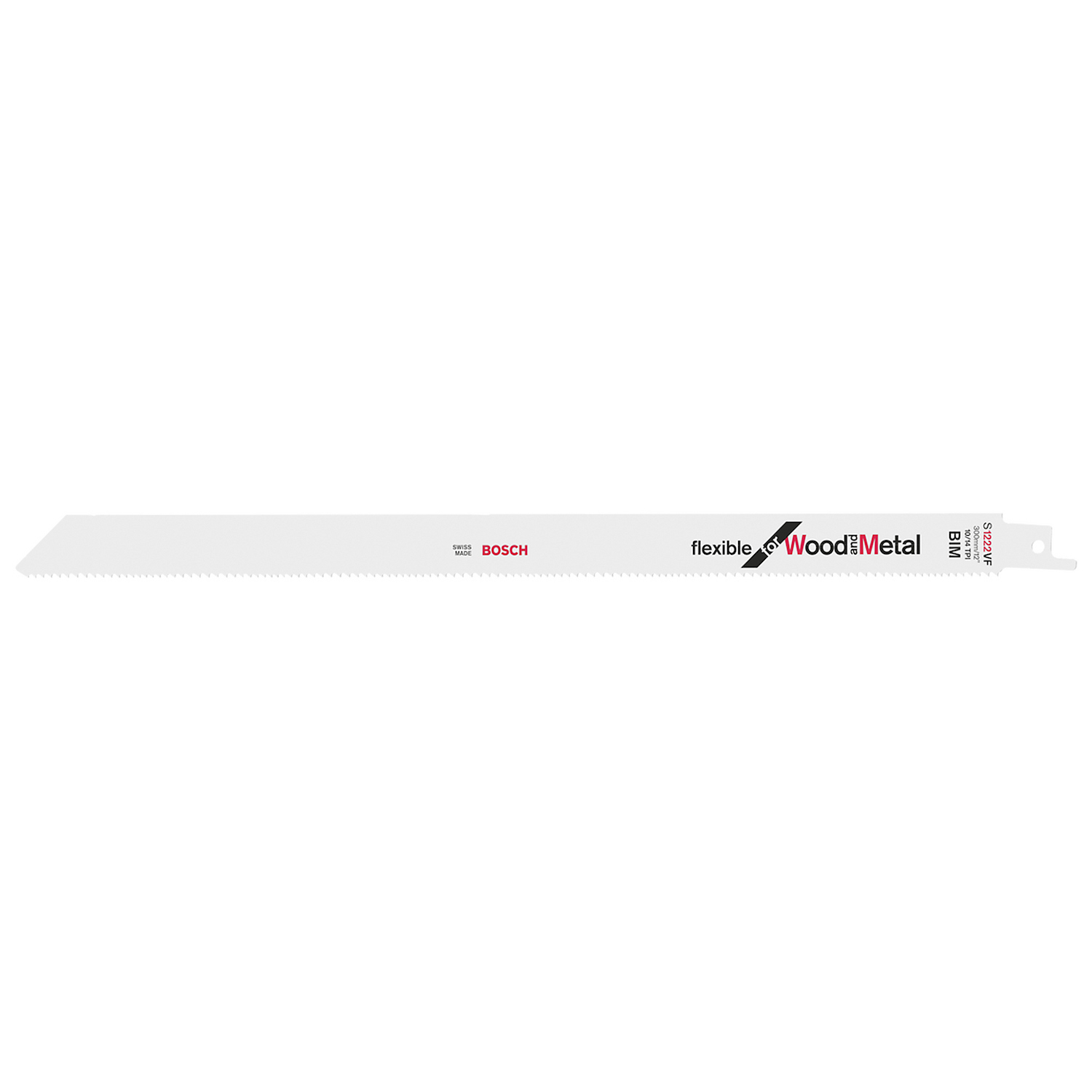 2608.656.043-000 CUCHILLA PARA SIERRA SABLE HDSS FLEXIBLE WOOD METAL S1222VF (X02PZS) - BOSCH