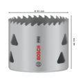 2608.901.519-000 SIERRA COPA MULTIMATERIAL COBALTO 60mm (2-3/8") - BOSCH