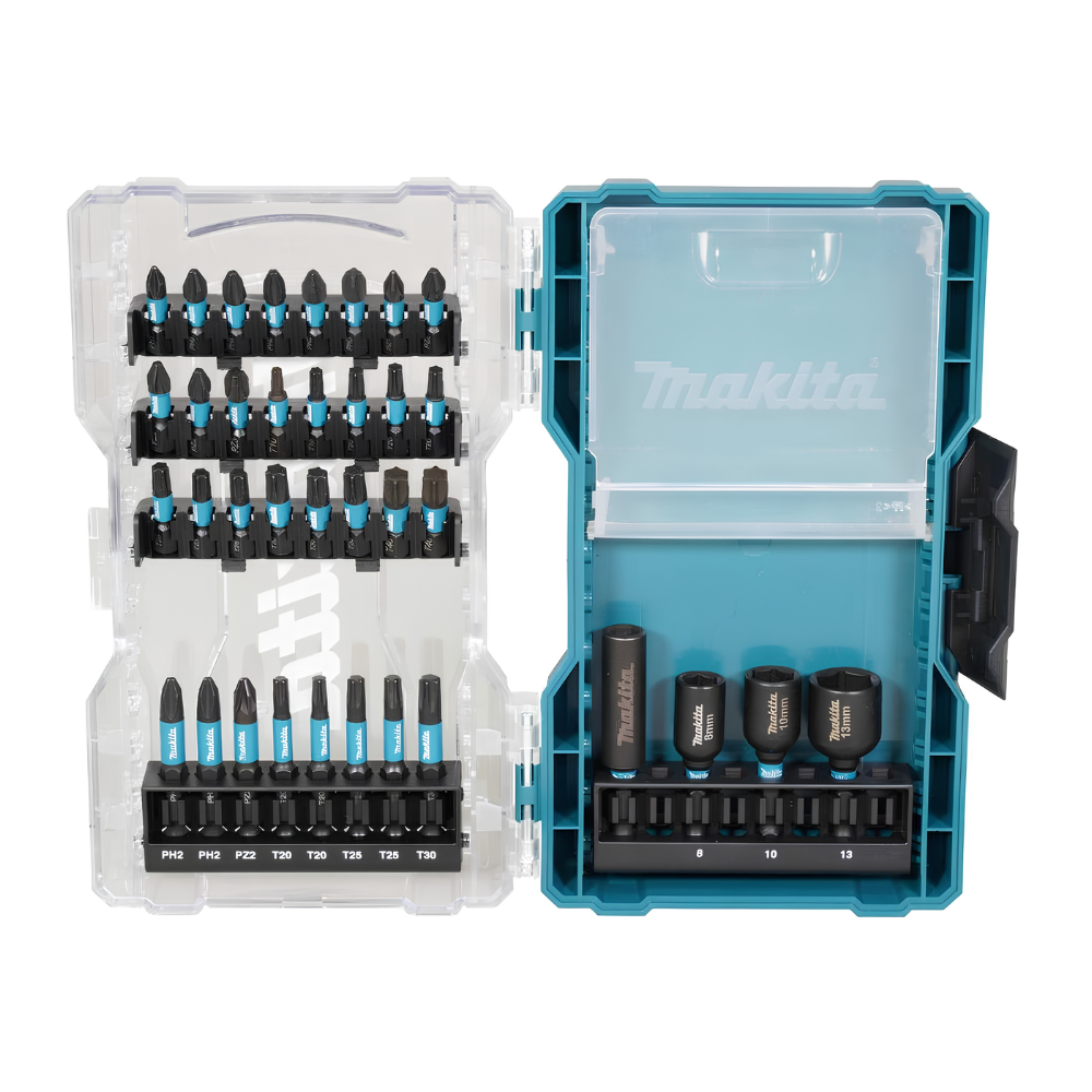 E-22925 SET PUNTAS Y DADOS MAGNÉTICOS IMPACT BLACK 36 PIEZAS - MAKITA