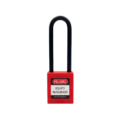 1166 CANDADO GANCHO LARGO NYLON ROJO B 76MM LOTO – YALE