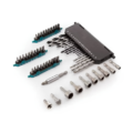 P-90358 SET 60PZS BROCAS (MAD,MET,CONC), PUNTAS Y DADOS (MALETIN PLASTICO) - MAKITA