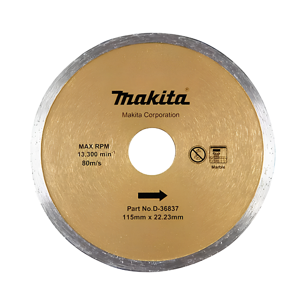 D-36837 Disco Diamantado Borde Continuo 115 x 22.23 x 17 mm - Makita